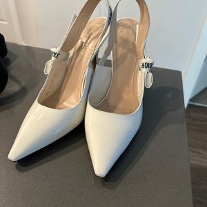 Dior Slingbacks perfect for wedding day